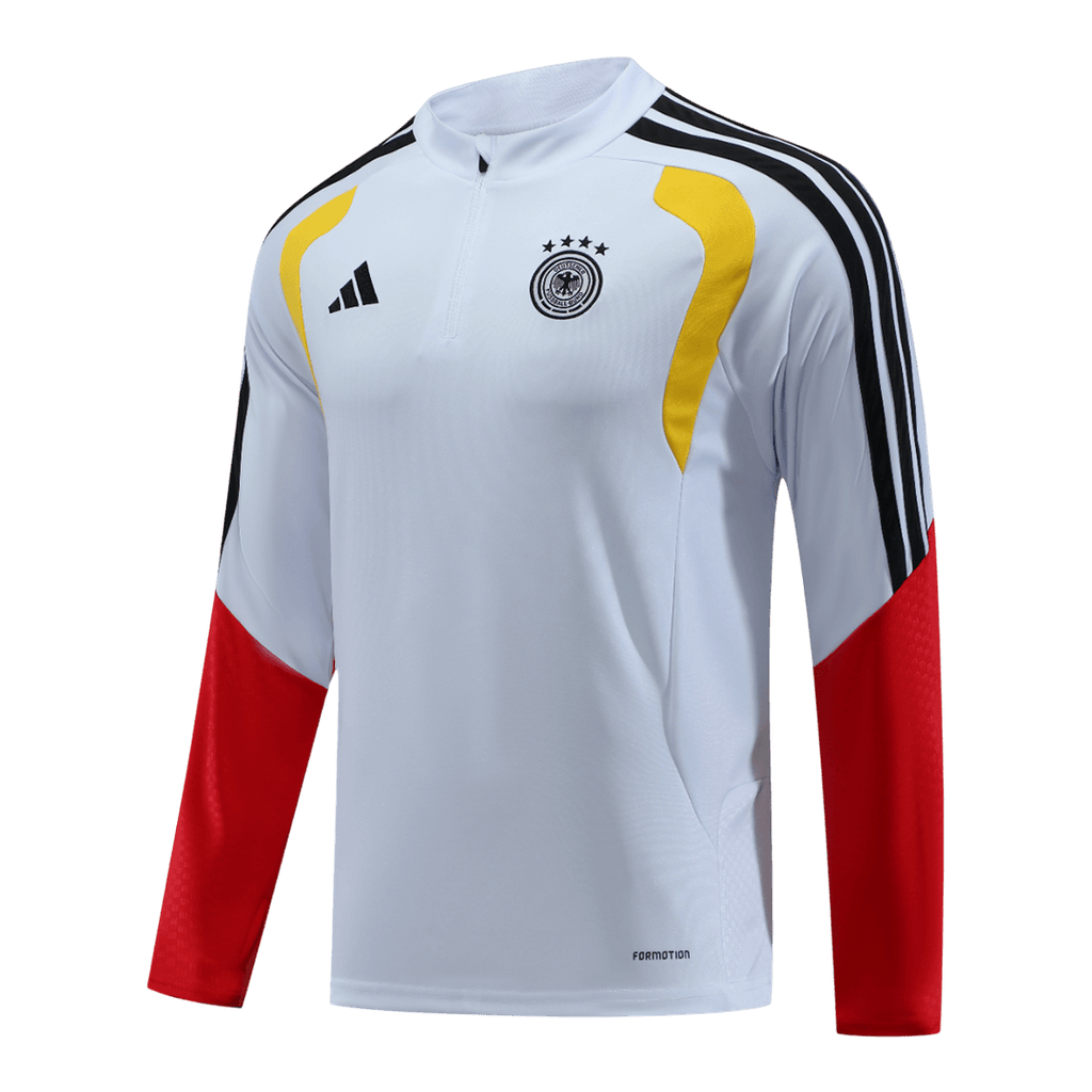 Kid's Germany Zipper Sweatshirt Kit(Top+Pants) 2026 White