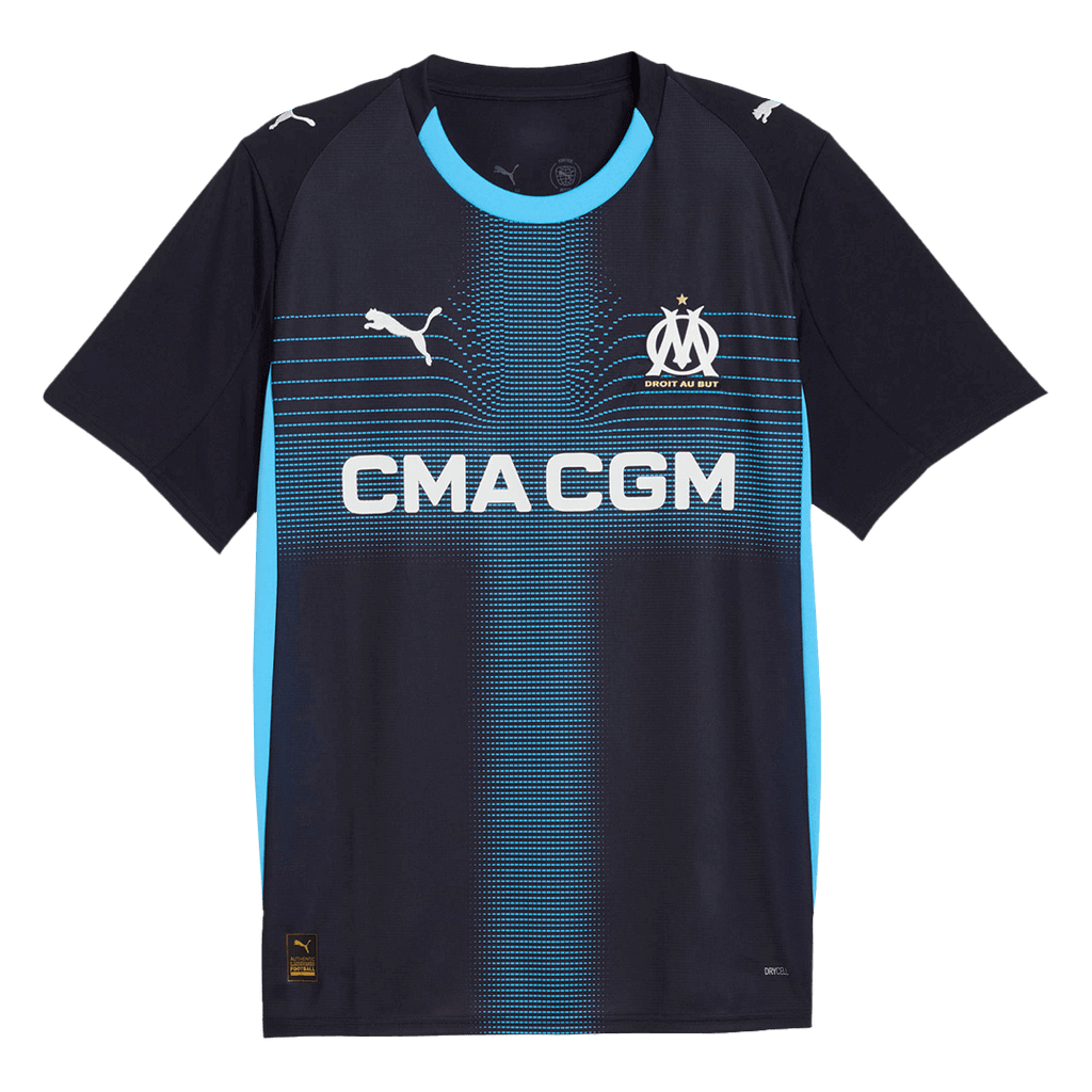 Marseille Away Soccer Jersey 2025/26 - Football Shirt | SmartJerseys | Official Quality