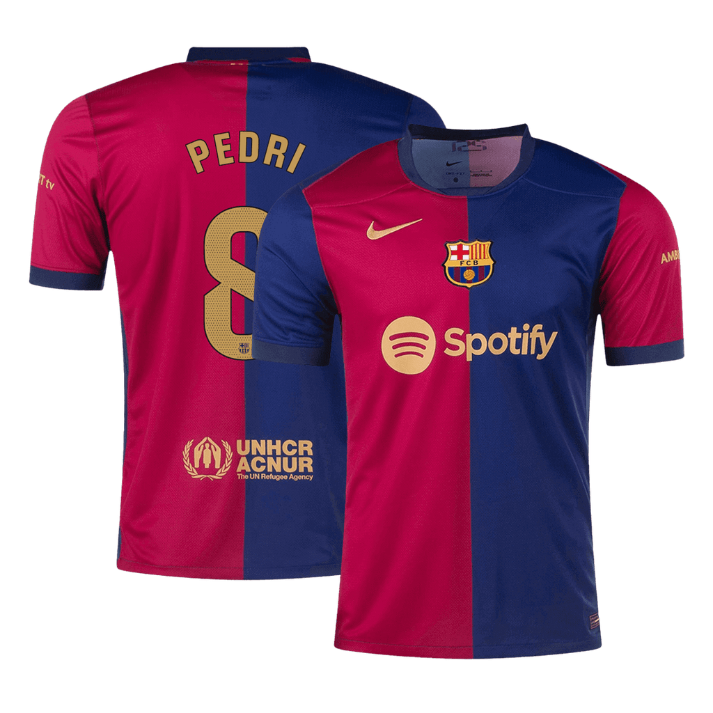 Barcelona PEDRI #8 Home Jersey 2024/25 - Football Shirt | SmartJerseys | Official Quality
