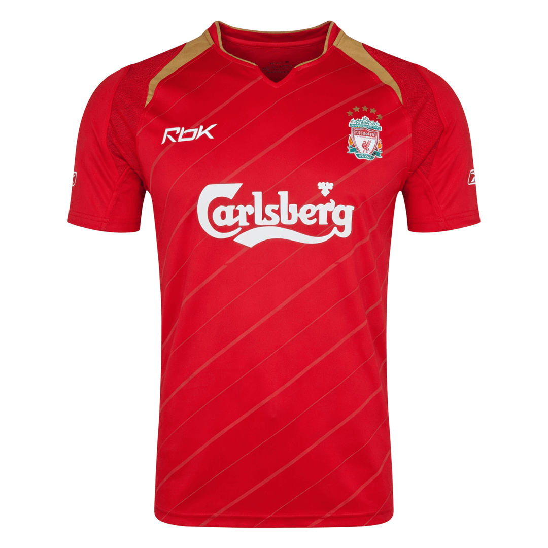 Liverpool Home Soccer Jersey Retro 2005/06