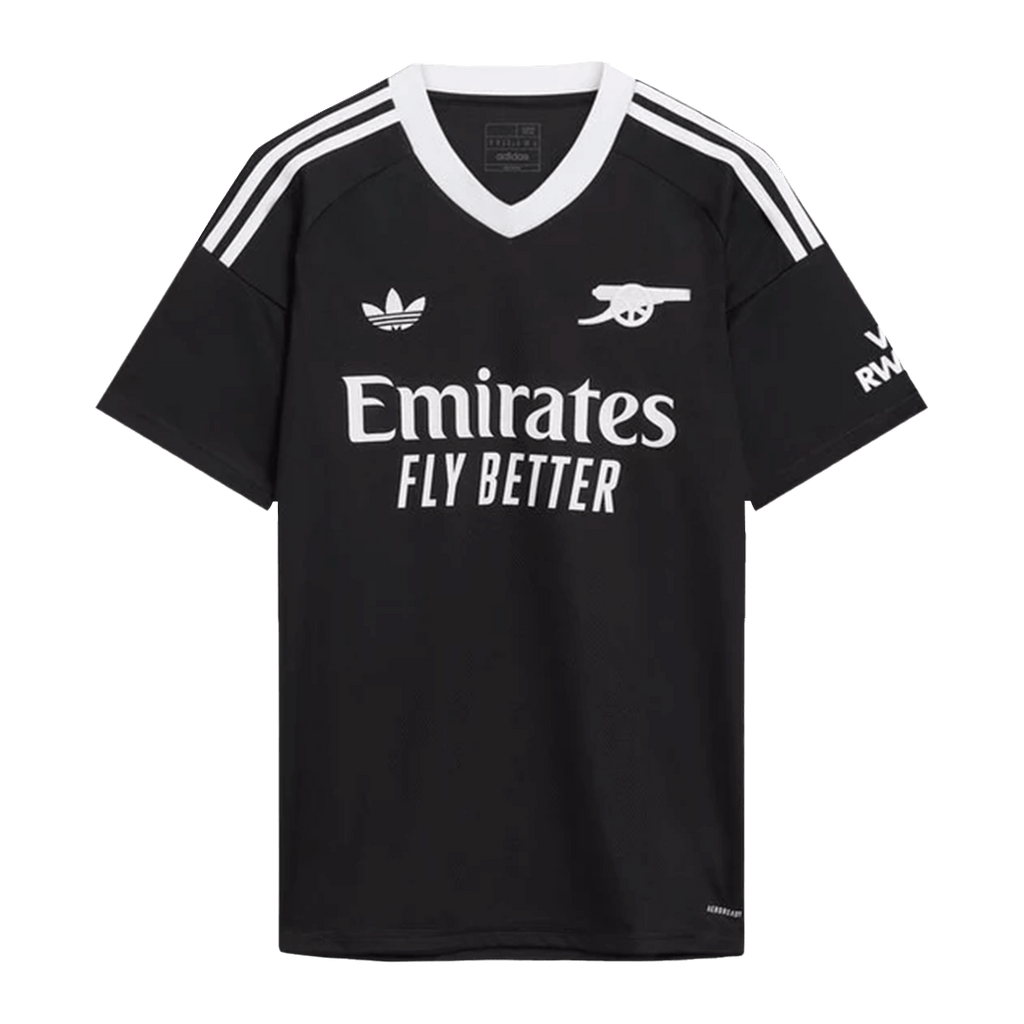 Arsenal Third Away Goalkeeper Soccer Jersey 2024/25 - Black - Football Shirt | SmartJerseys | Official Quality