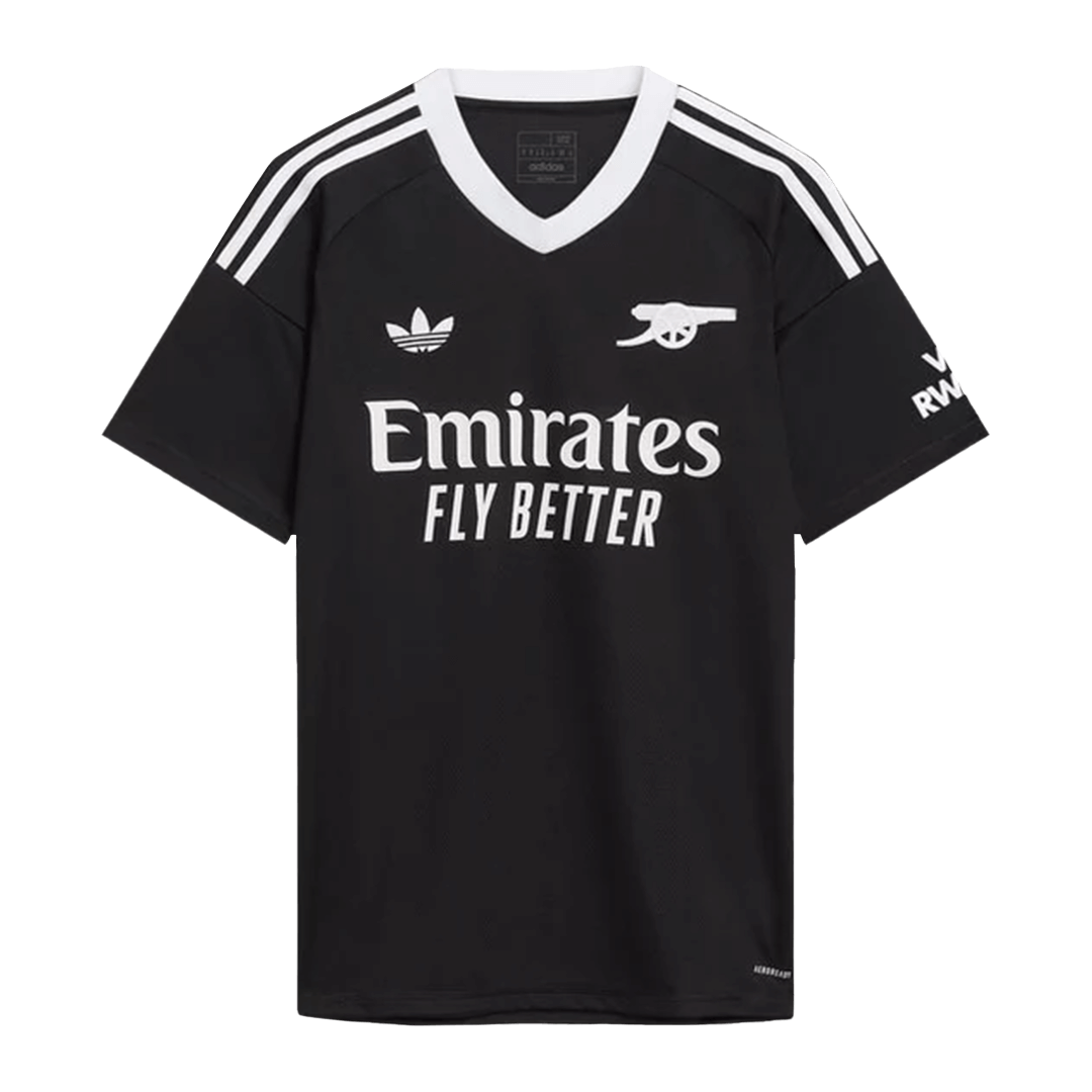 Arsenal Third Away Goalkeeper Soccer Jersey 2024/25 - Black - Football Shirt | SmartJerseys | Official Quality