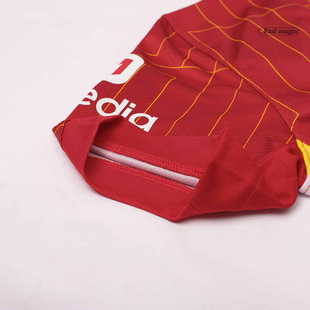 Liverpool DIOGO J. #20 Home Soccer Jersey 2024/25 - UCL Edition