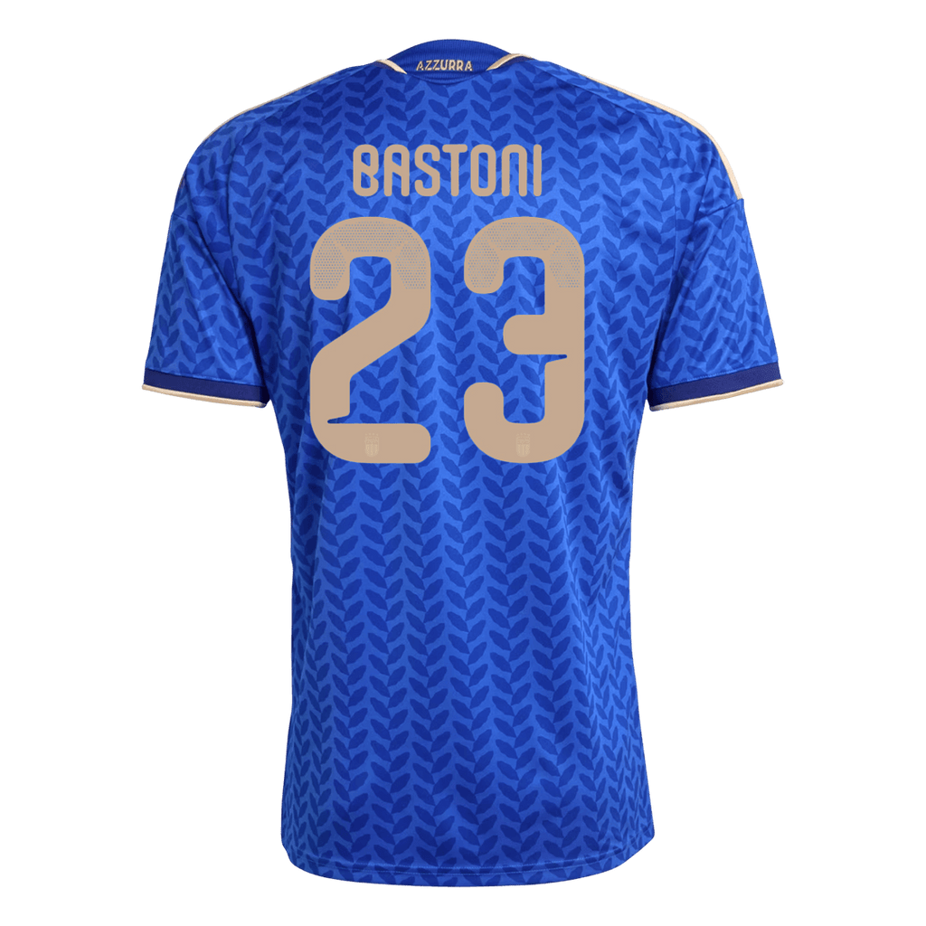 BASTONI #23 Italy Home Soccer Jersey World Cup 2026 Blue