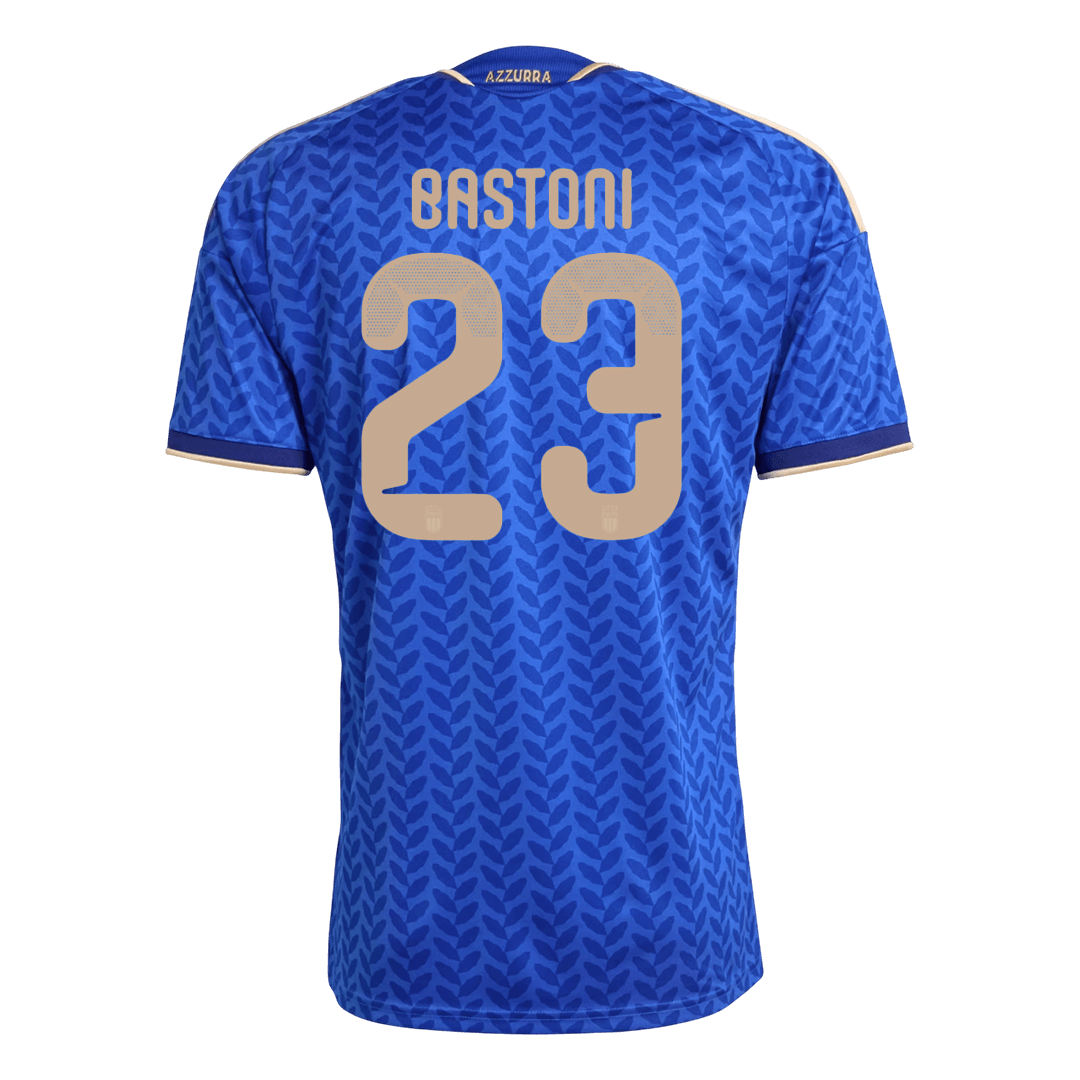 BASTONI #23 Italy Home Soccer Jersey World Cup 2026 Blue