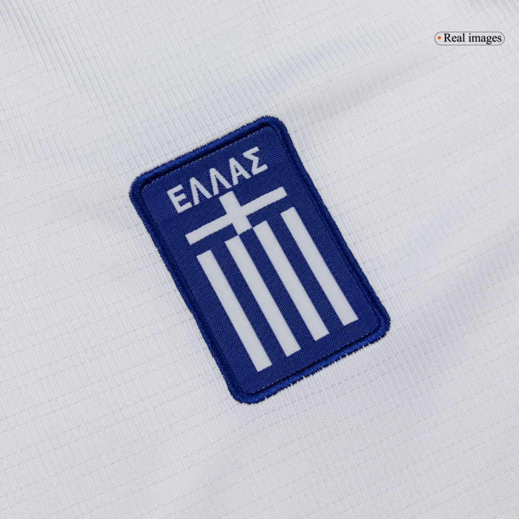 Camiseta de fútbol local de Grecia para la Copa Mundial 2026, blanca