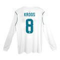 Real Madrid KROOS #8 Home Soccer Jersey Retro 2017/18 - Long Sleeve - Football Shirt | SmartJerseys | Official Quality