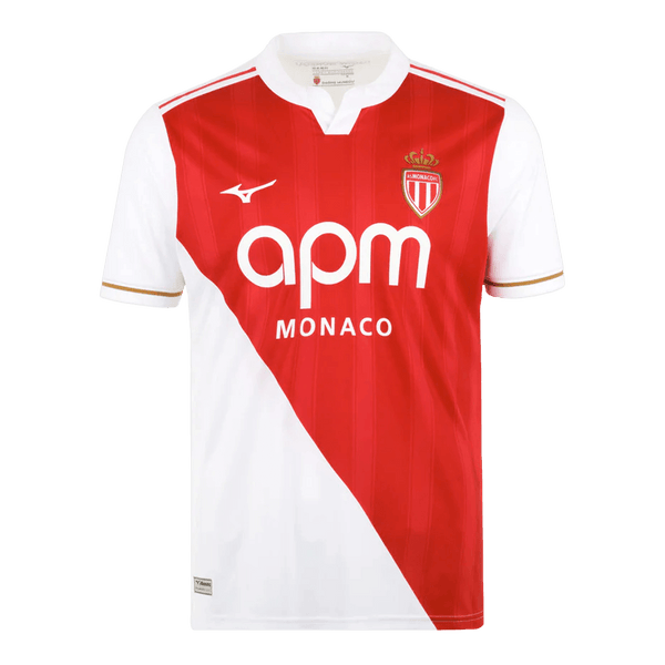 AS Monaco FC Home Soccer Jersey 2025/26 - Football Shirt | SmartJerseys | Official Quality