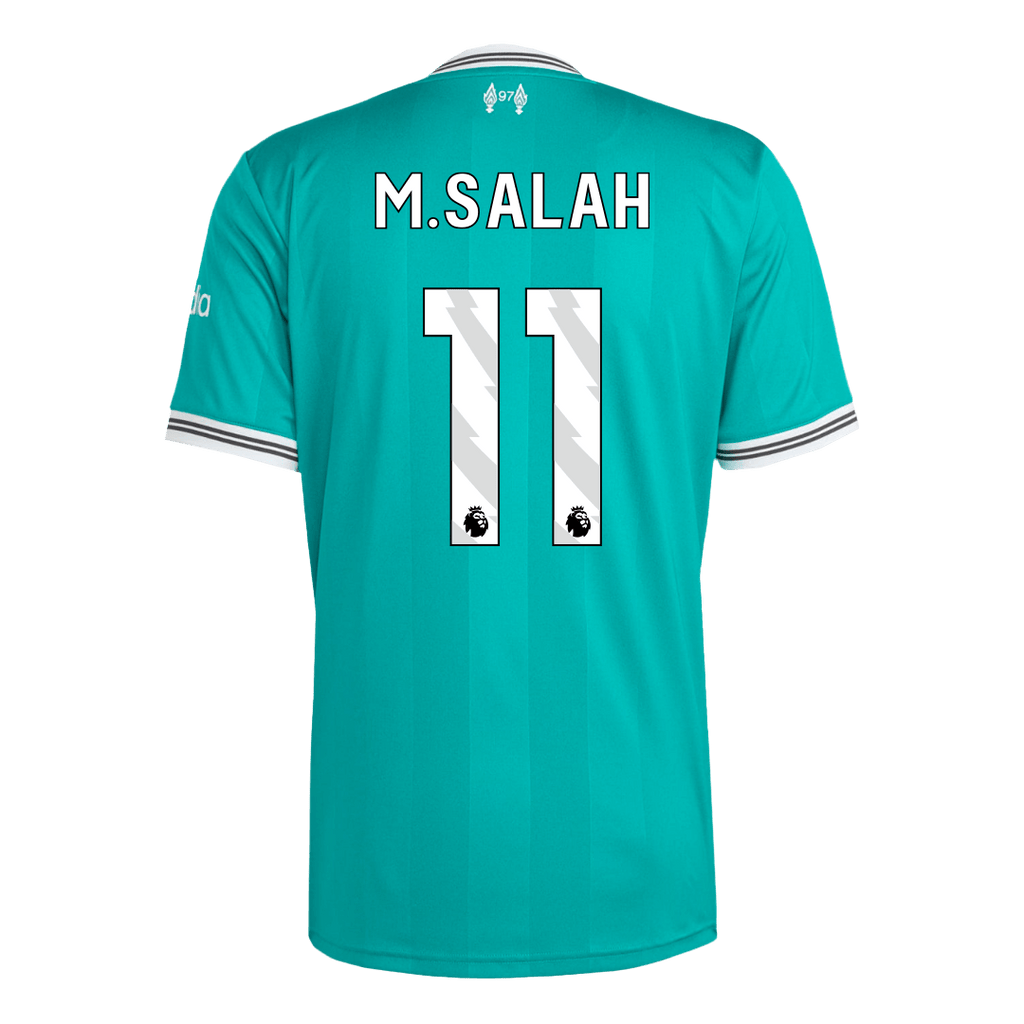 Camiseta de fútbol de visitante del Liverpool M.SALAH #11 (3.ª equipación) 2025/26