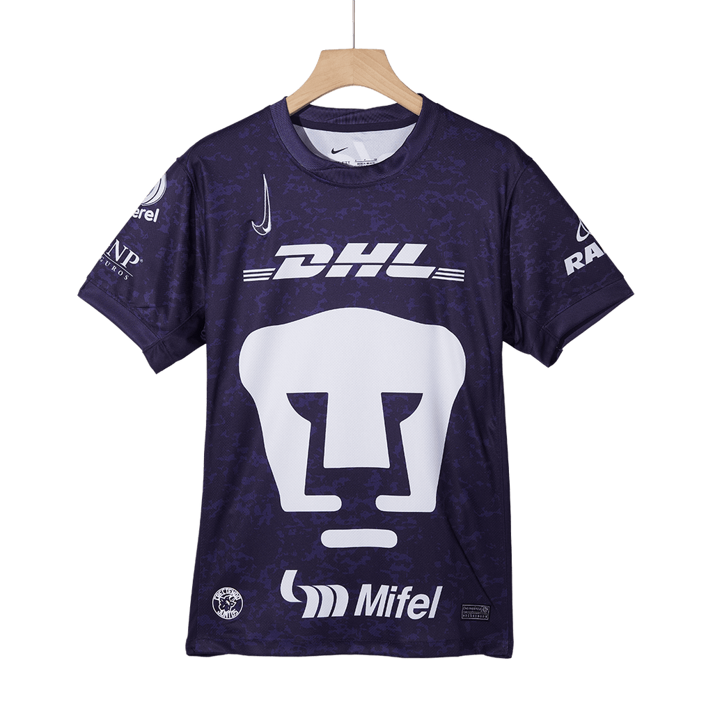 Camiseta de fútbol de visitante de la tercera equipación de los Pumas UNAM 2024/25