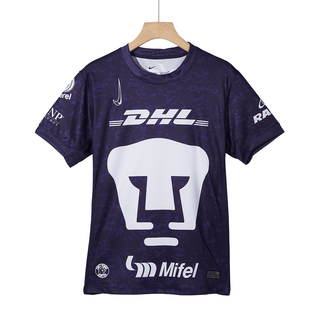 Camiseta de fútbol de visitante de la tercera equipación de los Pumas UNAM 2024/25