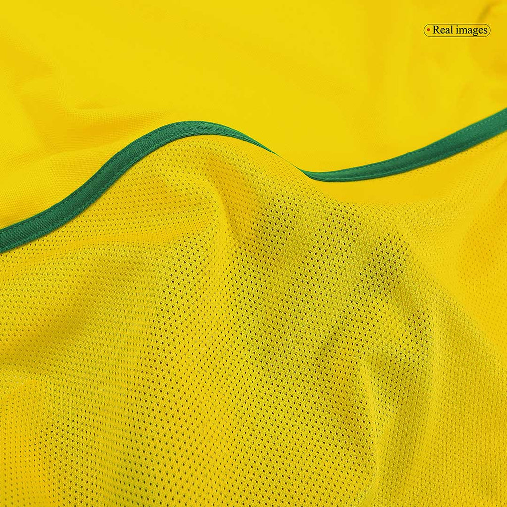 Brazil Home Jersey Retro 2002/03