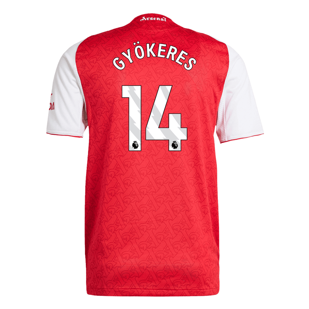 Arsenal GYÖKERES #14 Home Soccer Jersey Authentic 2025/26