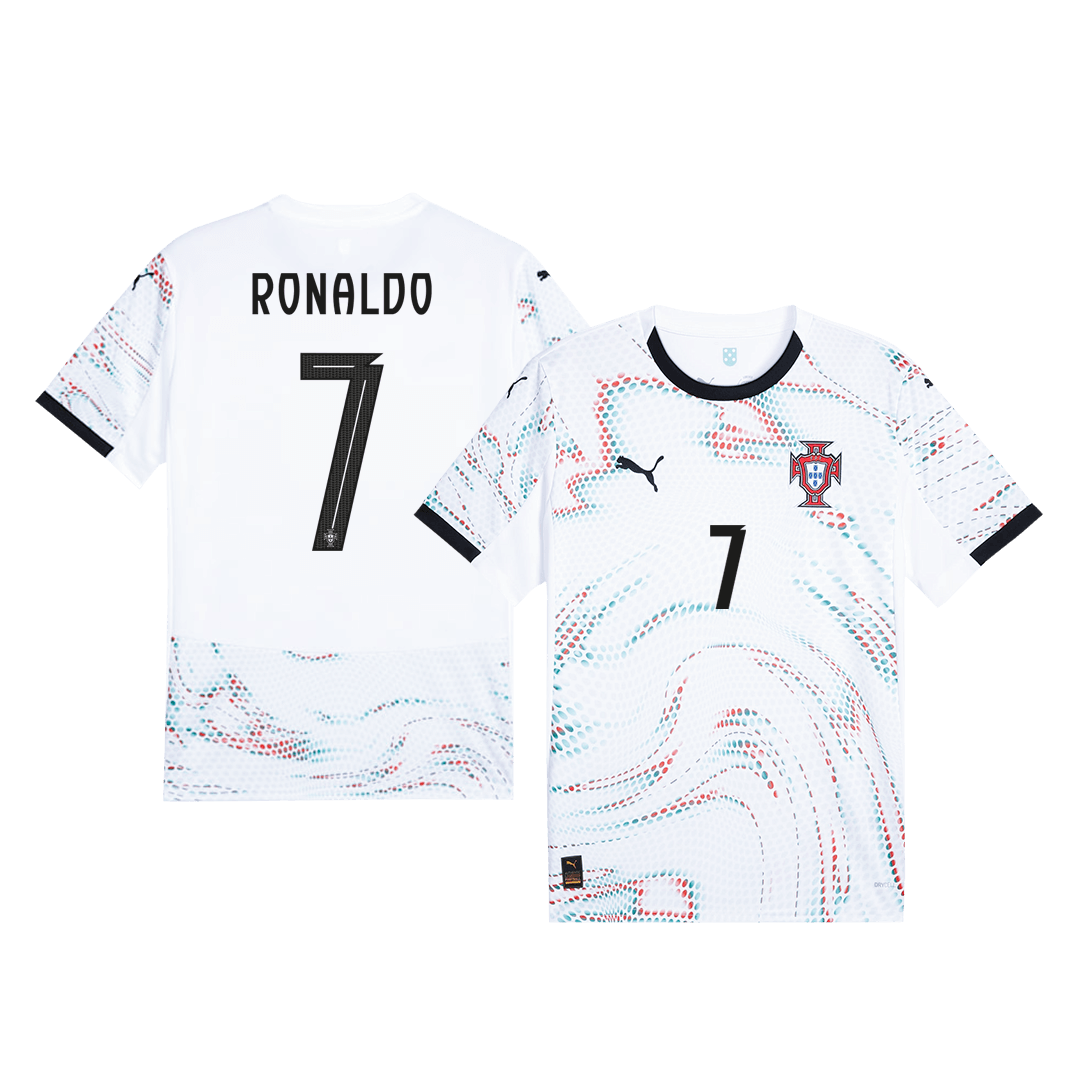 Portugal RONALDO #7 Away Soccer Jersey 2025 - Football Shirt | SmartJerseys | Official Quality