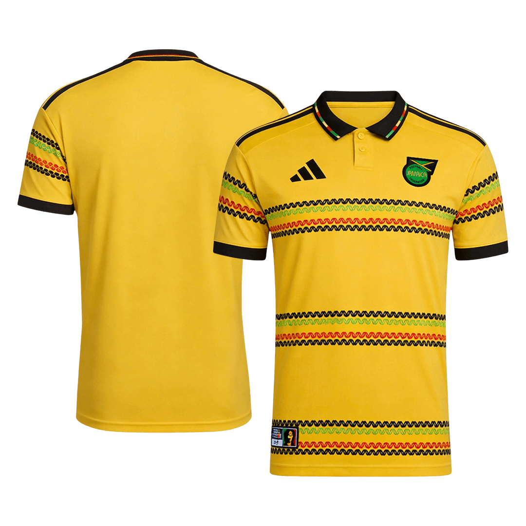 Jamaica Home Soccer Jersey World Cup 2026 Yellow