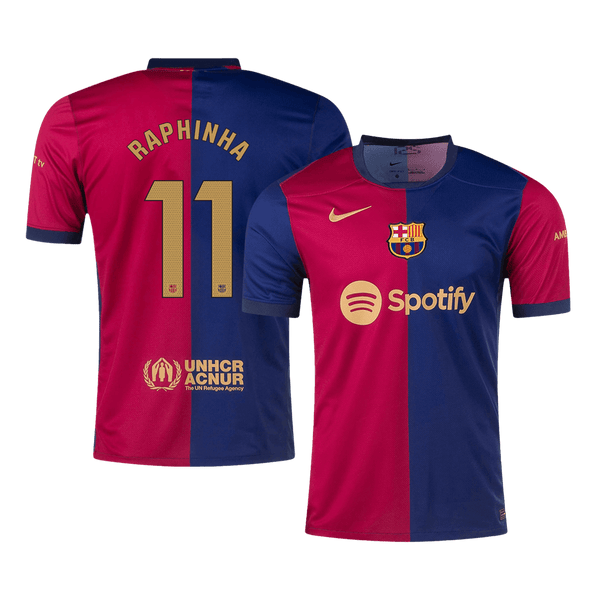 Barcelona RAPHINHA #11 Home Jersey 2024/25 - Football Shirt | SmartJerseys | Official Quality