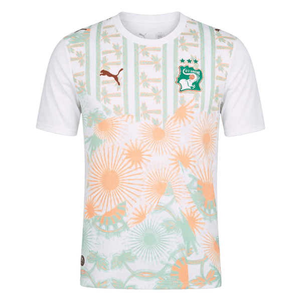 Côte d'Ivoire Away Soccer Jersey World Cup 2026 White