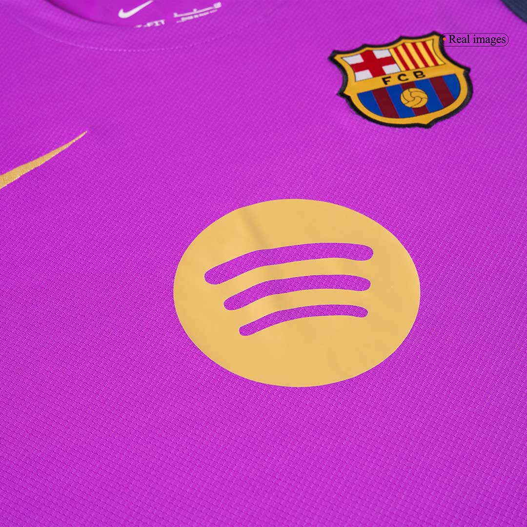 Camiseta de entrenamiento prepartido del Barcelona 2025/26 - Morada