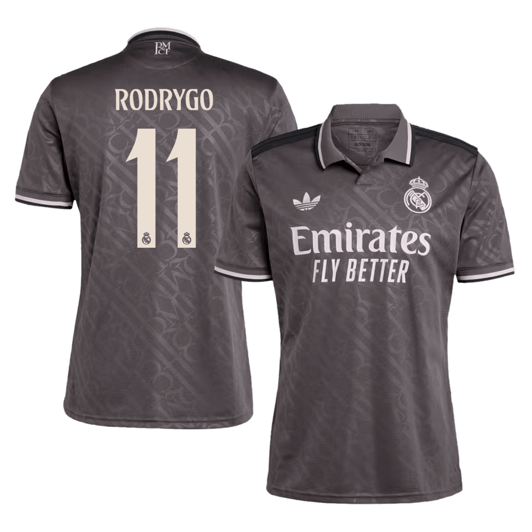 Real Madrid RODRYGO #11 Third Away Jersey 2024/25 - Football Shirt | SmartJerseys | Official Quality