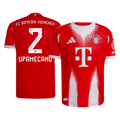 UPAMECANO #2 Authentic Bayern Munich Home Soccer Jersey 2025/26 Red - Football Shirt | SmartJerseys | Official Quality