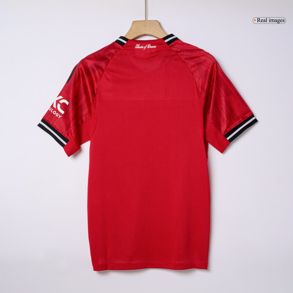 ŠEŠKO #30 Authentic Manchester United Home Soccer Jersey 2025/26 Red