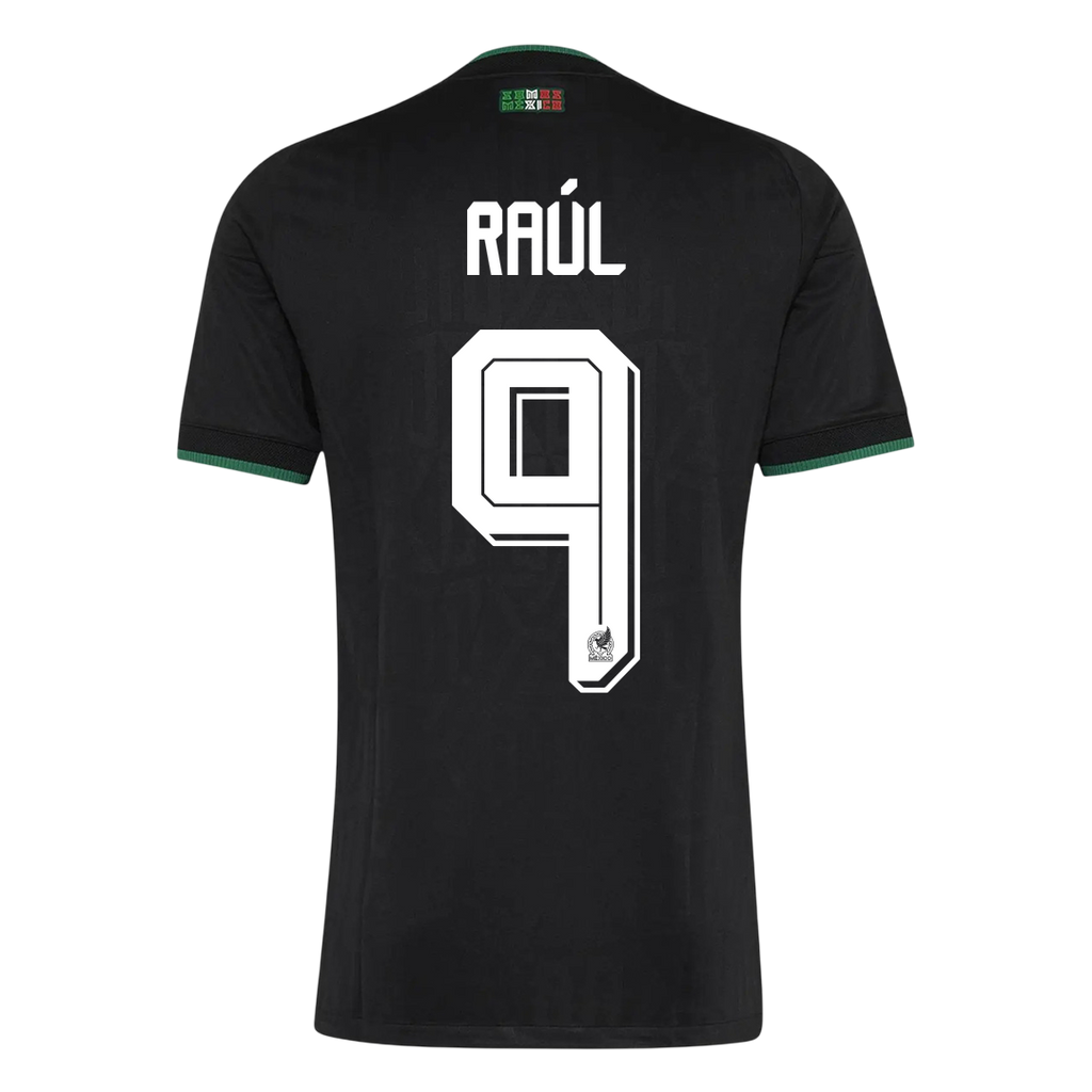 RAÚL #9 Player Version Mexico Third Soccer Jersey World Cup 2026 Black