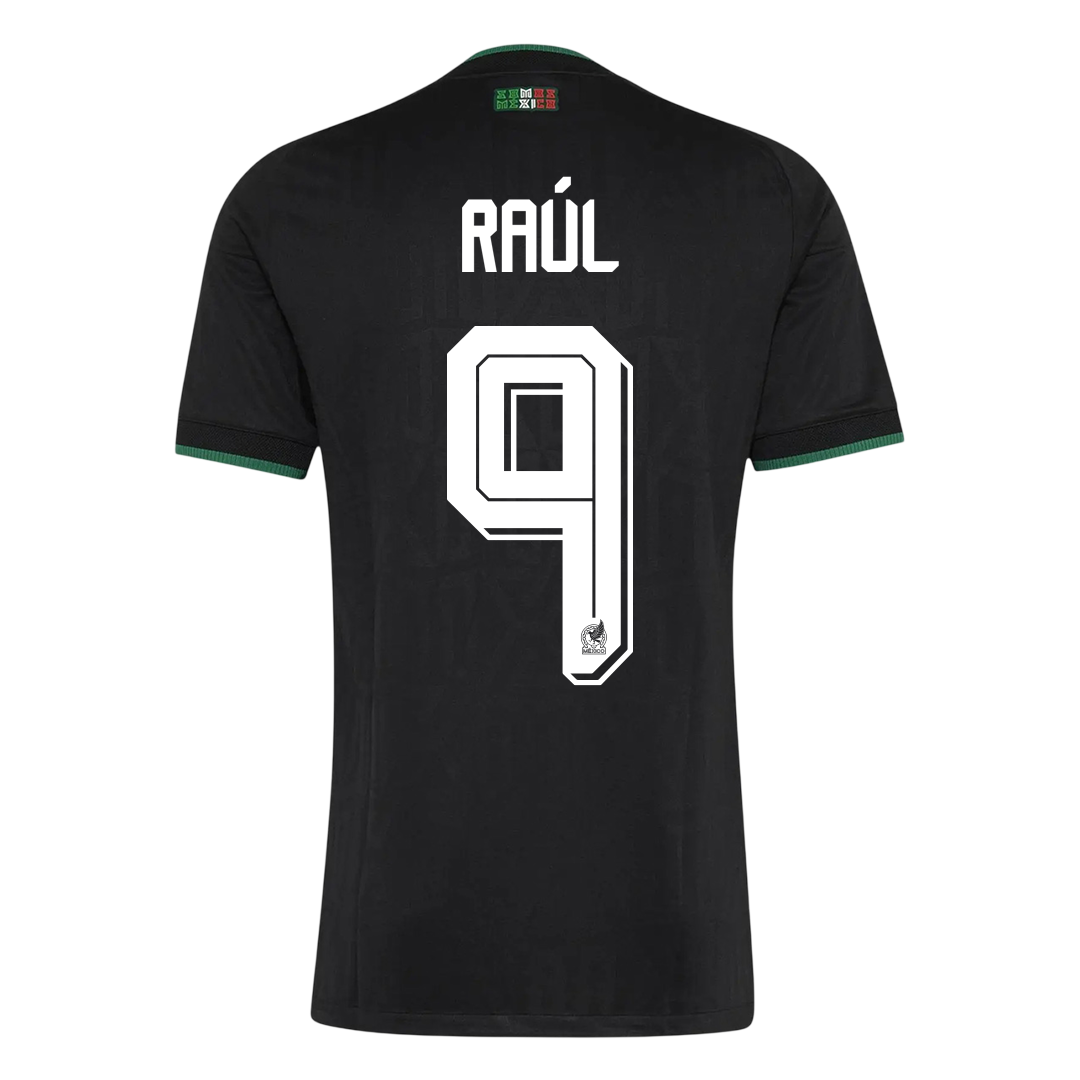 RAÚL #9 Player Version Mexico Third Soccer Jersey World Cup 2026 Black