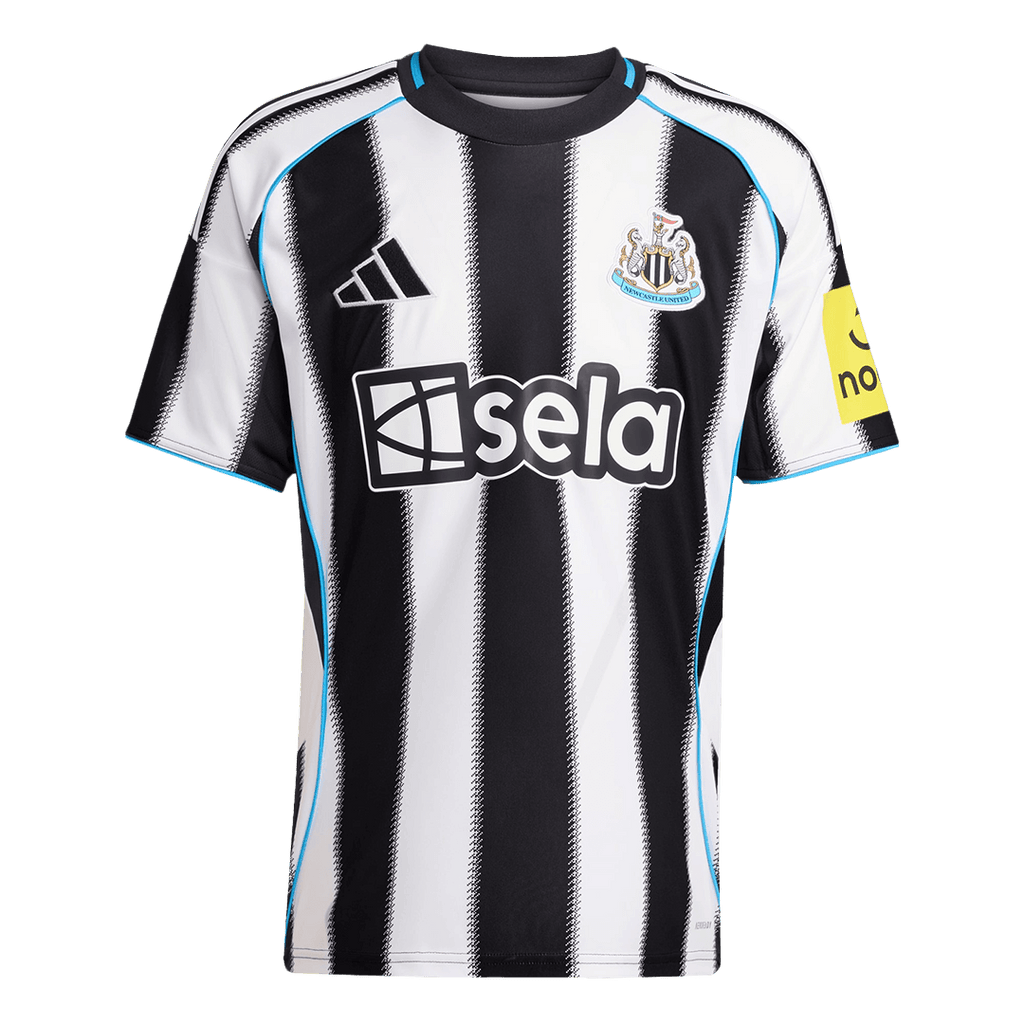 Newcastle United Home Soccer Jersey 2025/26 Black&White - Football Shirt | SmartJerseys | Official Quality
