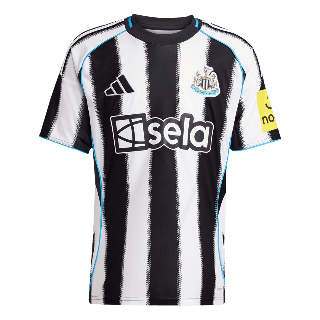 Newcastle United Home Soccer Jersey 2025/26 Black&White - Football Shirt | SmartJerseys | Official Quality