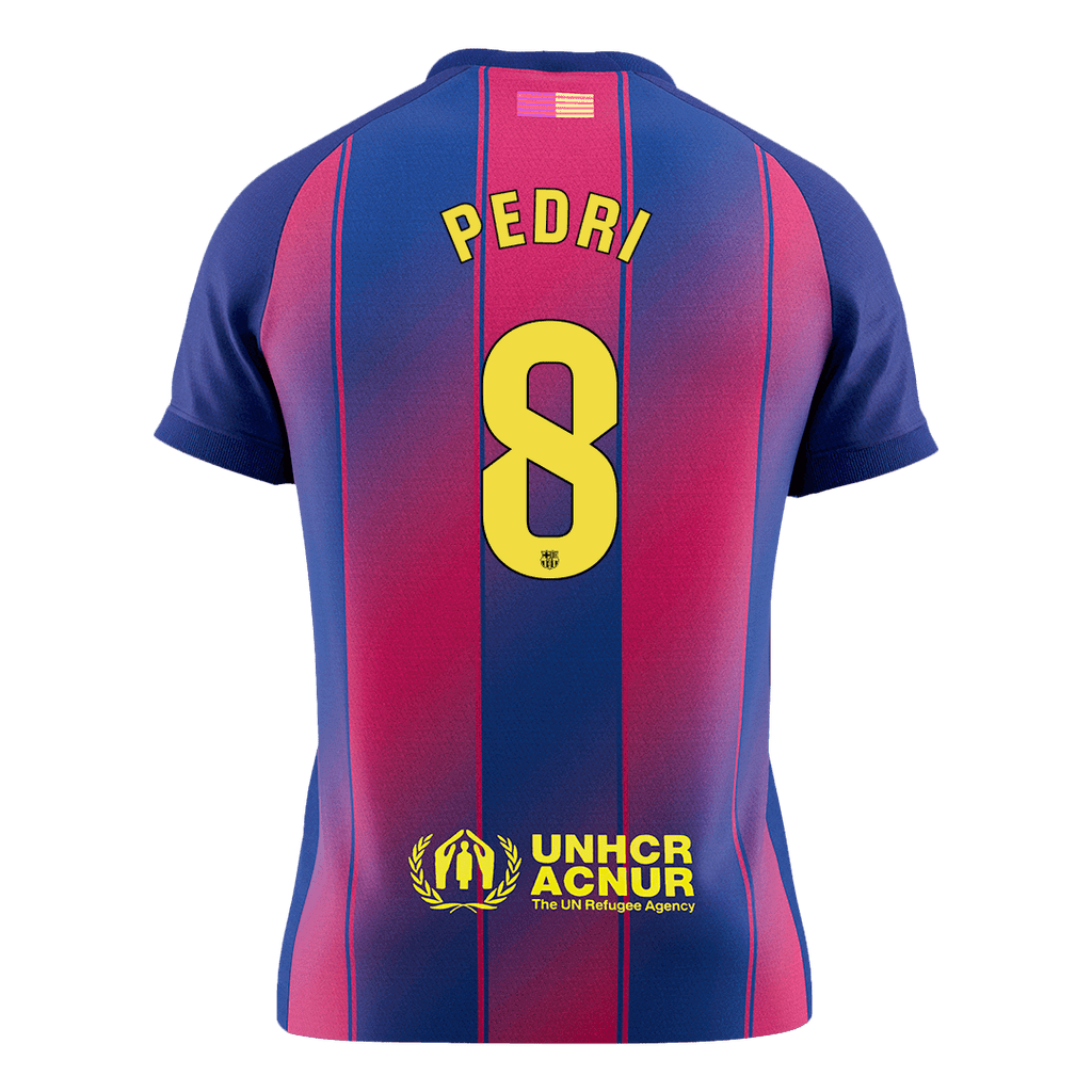Maillot domicile du FC Barcelone PEDRI n°8 2025/26