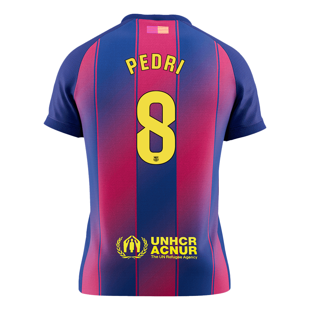 Maillot domicile du FC Barcelone PEDRI n°8 2025/26