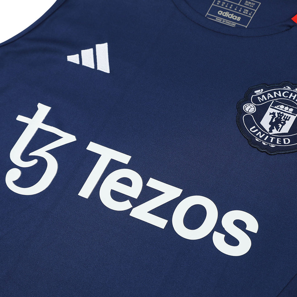 Manchester United Pre-Match Soccer Jersey Kit 2024/25 (Jersey+Shorts)