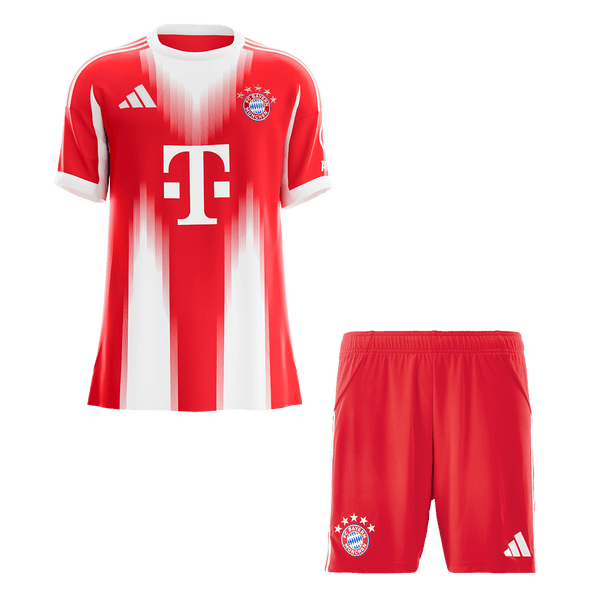 Bayern Munich Home Soccer Jersey Kit 2025/26 (Jersey+Shorts) - Football Shirt | SmartJerseys | Official Quality