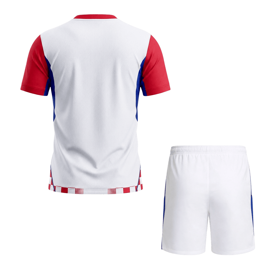 Croatia Home Soccer Jersey Kit (Jersey+Shorts) World Cup 2026 Red&White
