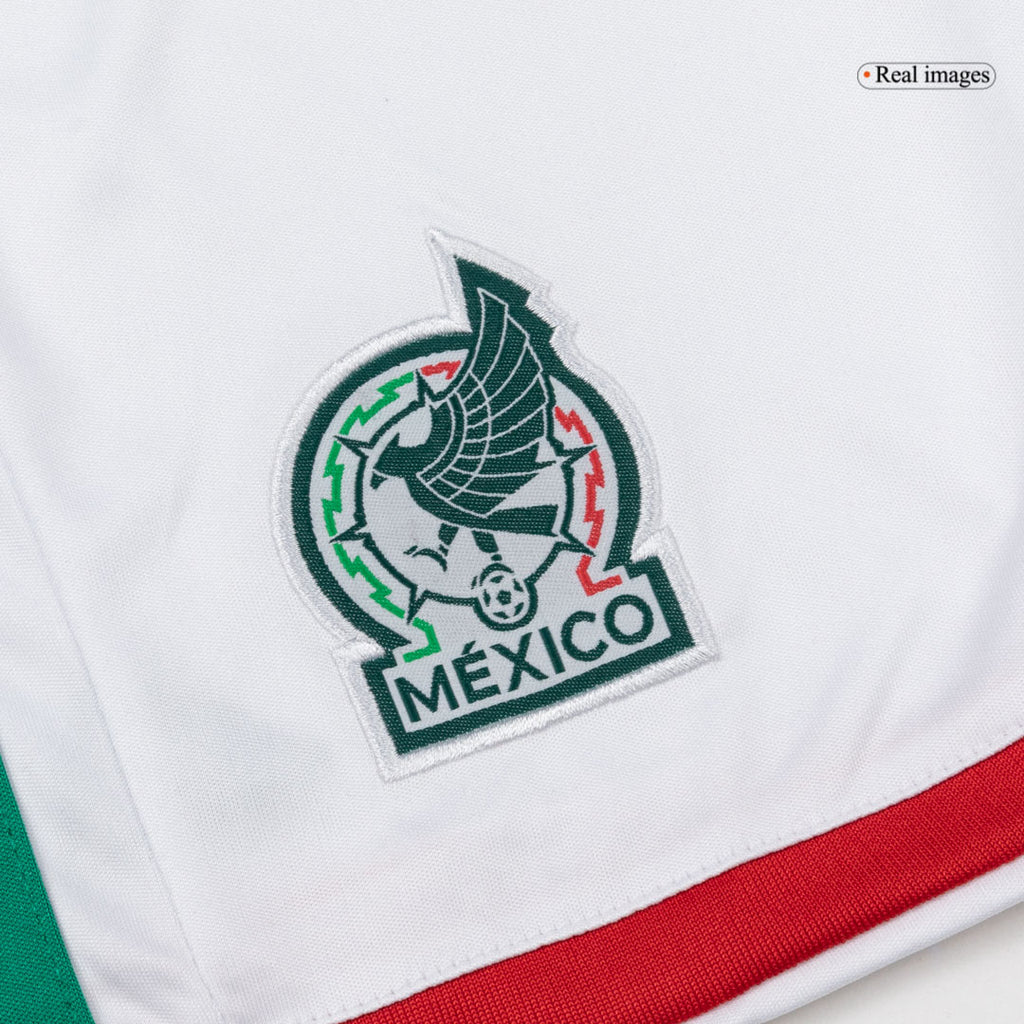Kit de camiseta de fútbol local de México para niños (camiseta, pantalones cortos y calcetines) 25/26 Verde