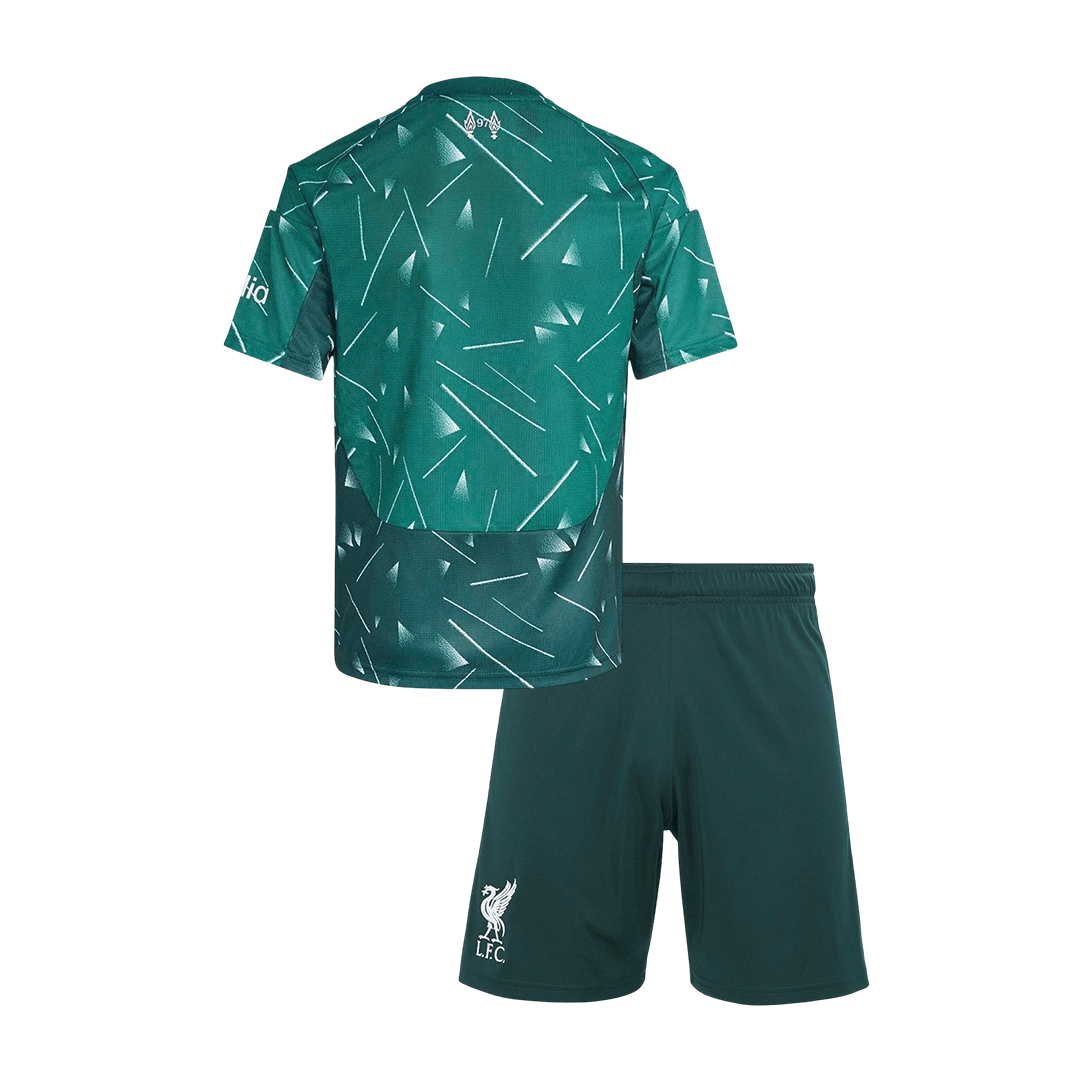Kids Liverpool Goalkeeper Jersey Kit 2026/27