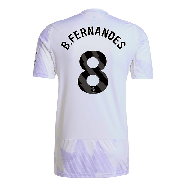 Manchester United B.FERNANDES #8 Away Soccer Jersey 2025/26 - Football Shirt | SmartJerseys | Official Quality
