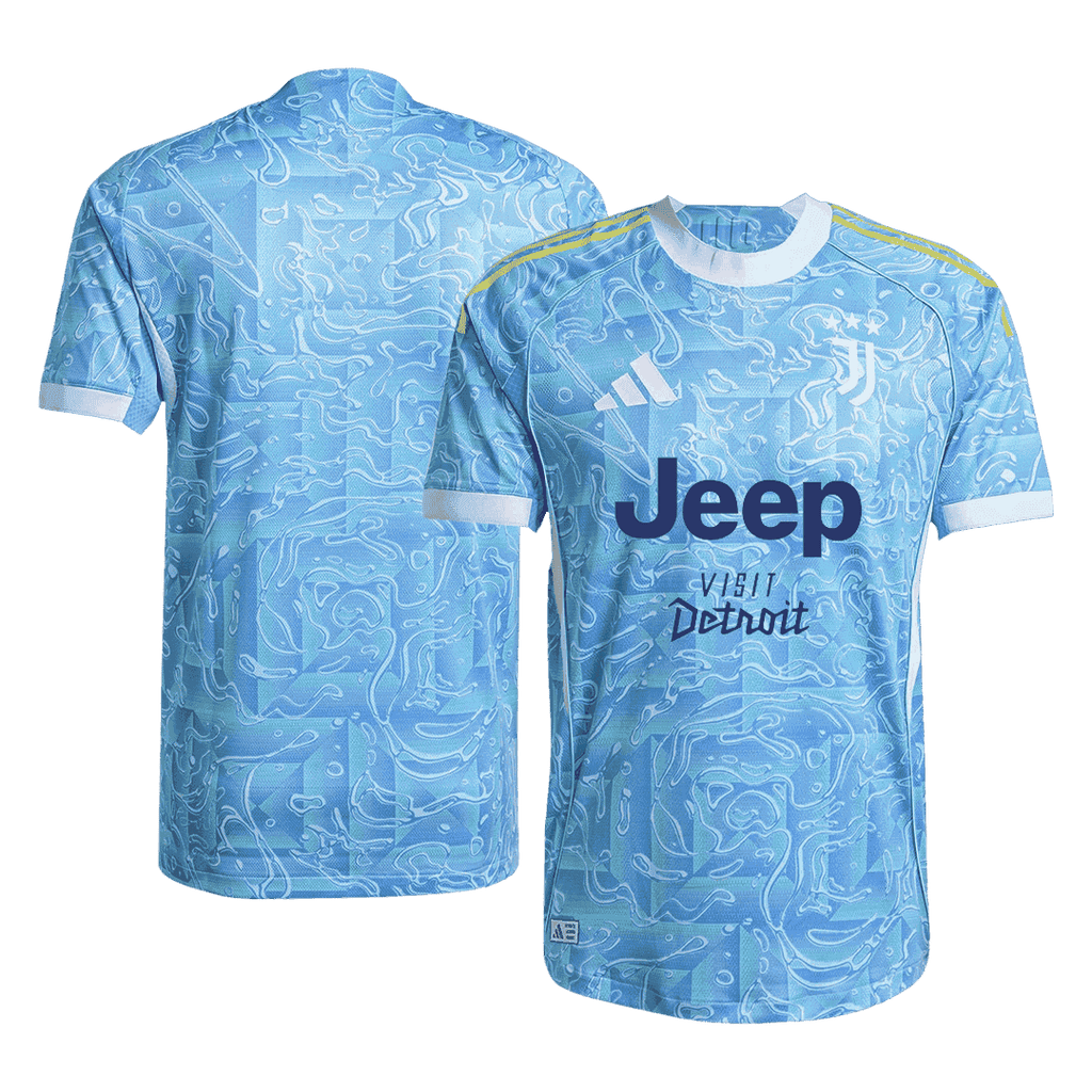 Juventus Away Soccer Jersey Authentic 2025/26