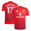 Manchester United GARNACHO #17 Home Soccer Jersey Authentic 2024/25 - Football Shirt | SmartJerseys | Official Quality
