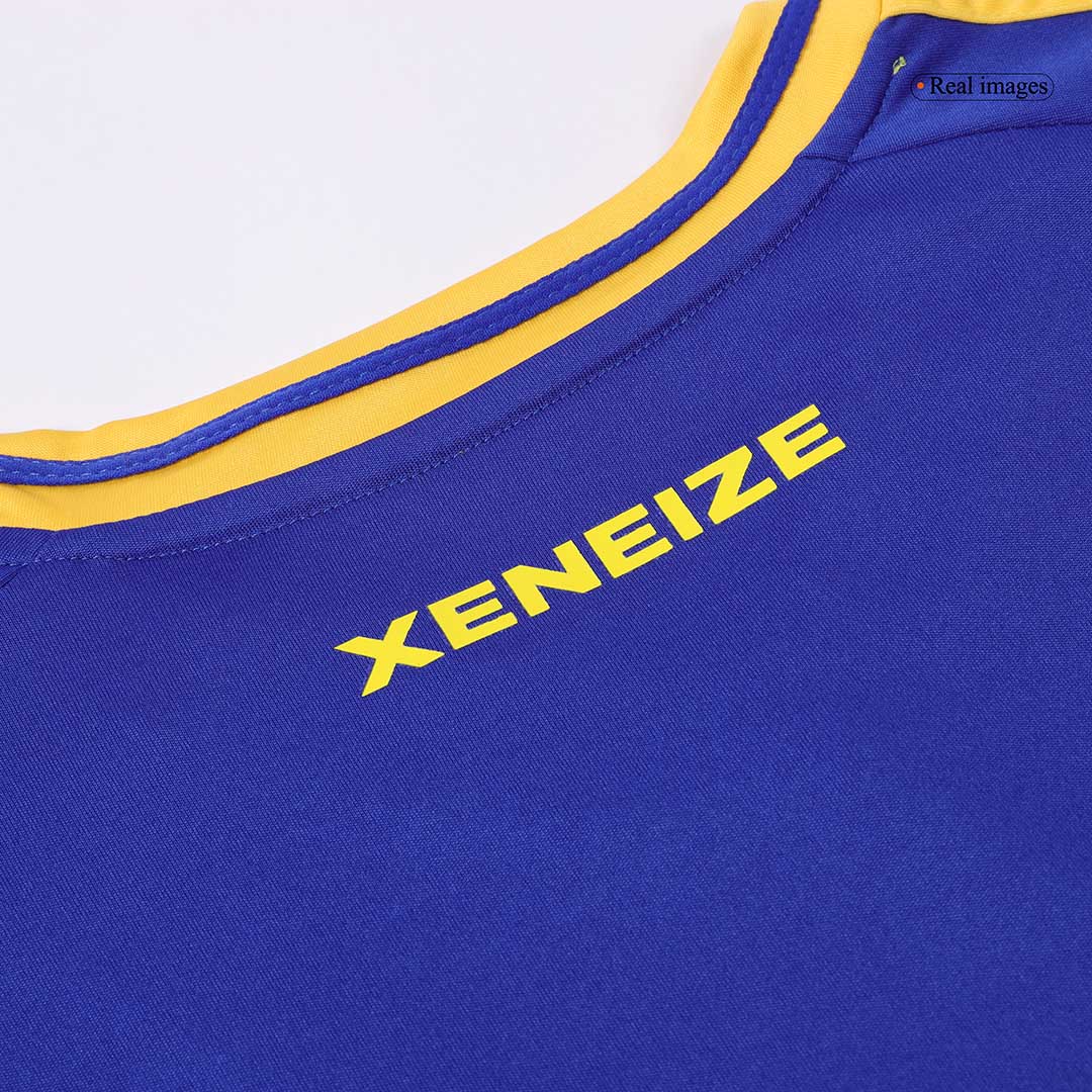 Camiseta de fútbol personalizada de local de Boca Juniors 2024/25