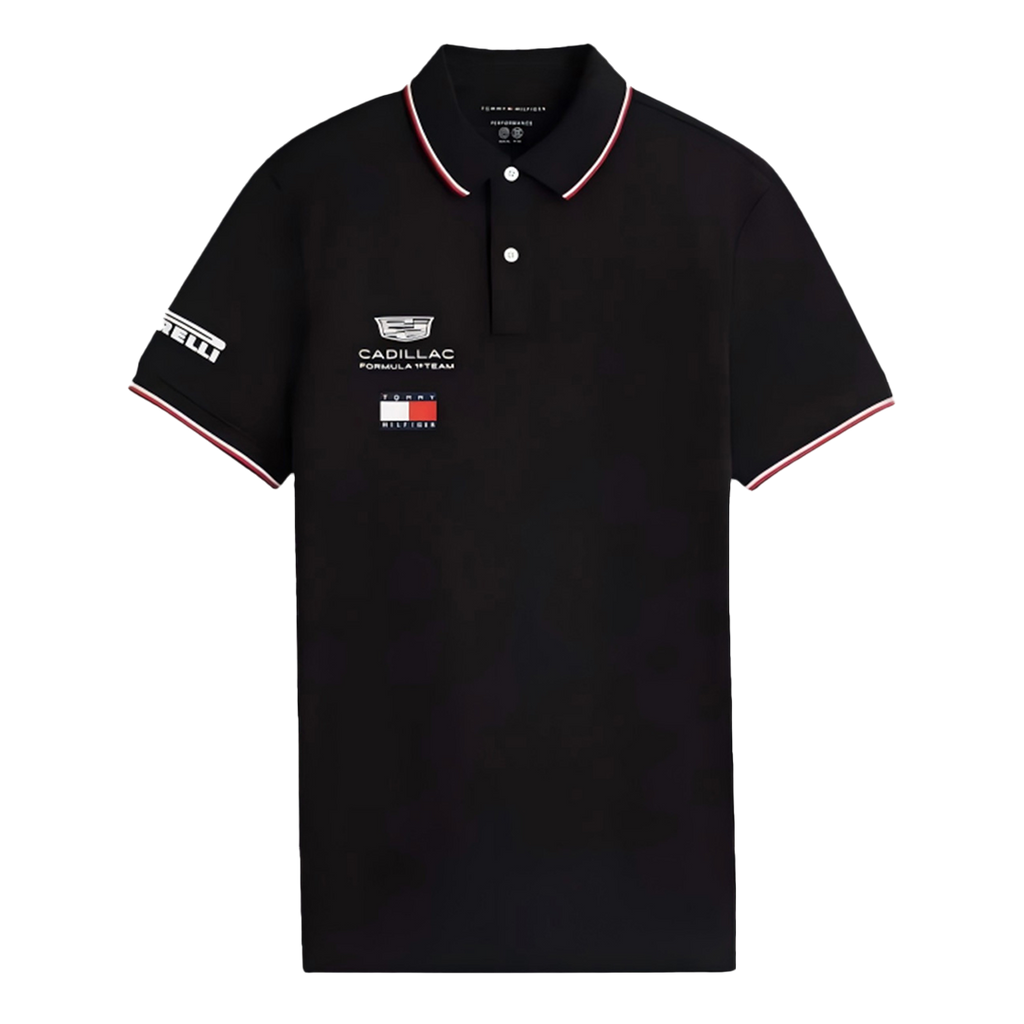 Cadillac F1 Racing Team Black Polo Shirt 2026