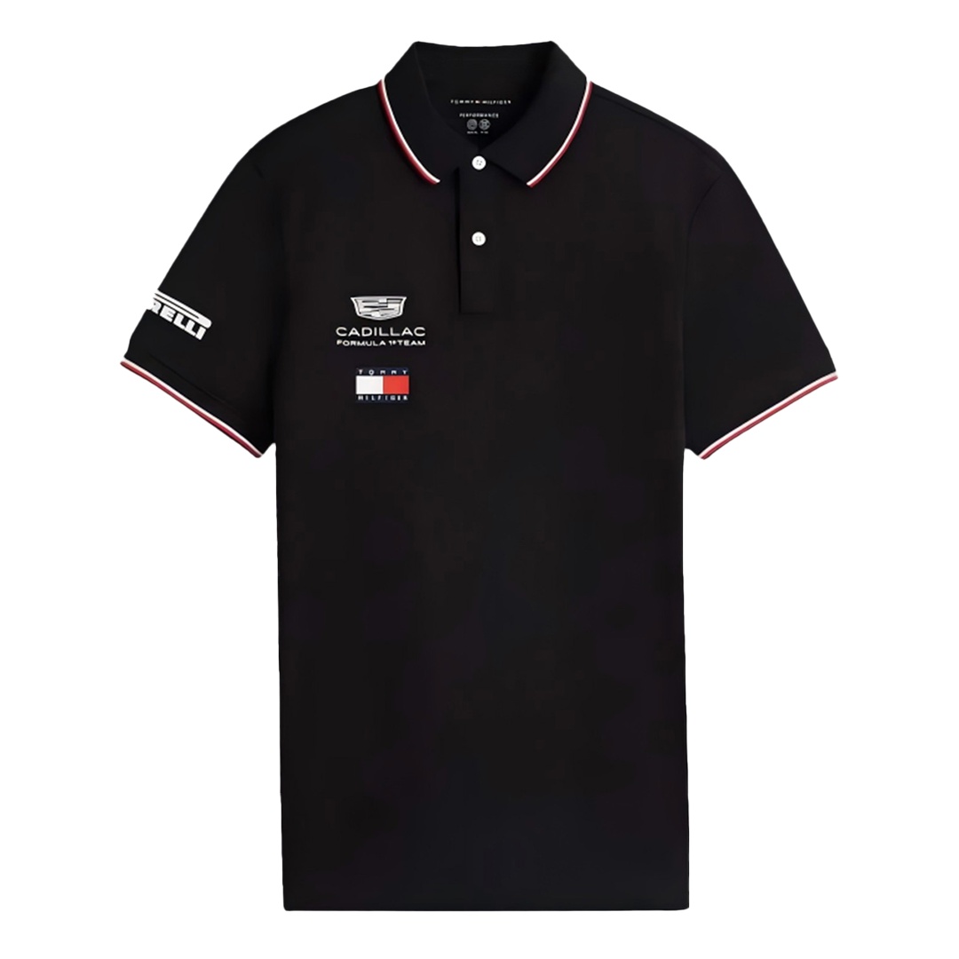 Cadillac F1 Racing Team Black Polo Shirt 2026