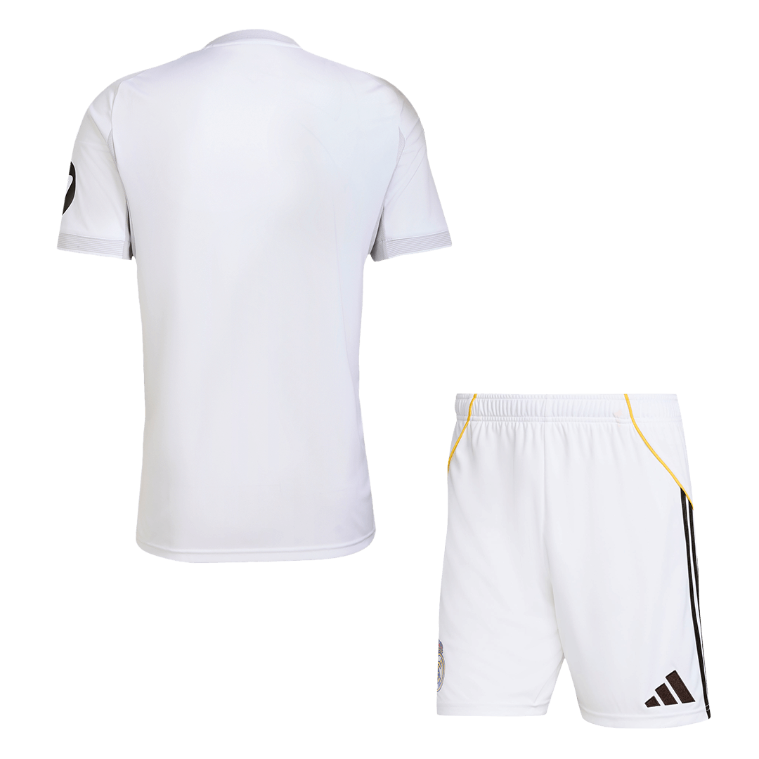 Camiseta de fútbol local del Real Madrid 2025/26 (Camiseta + Pantalones cortos)