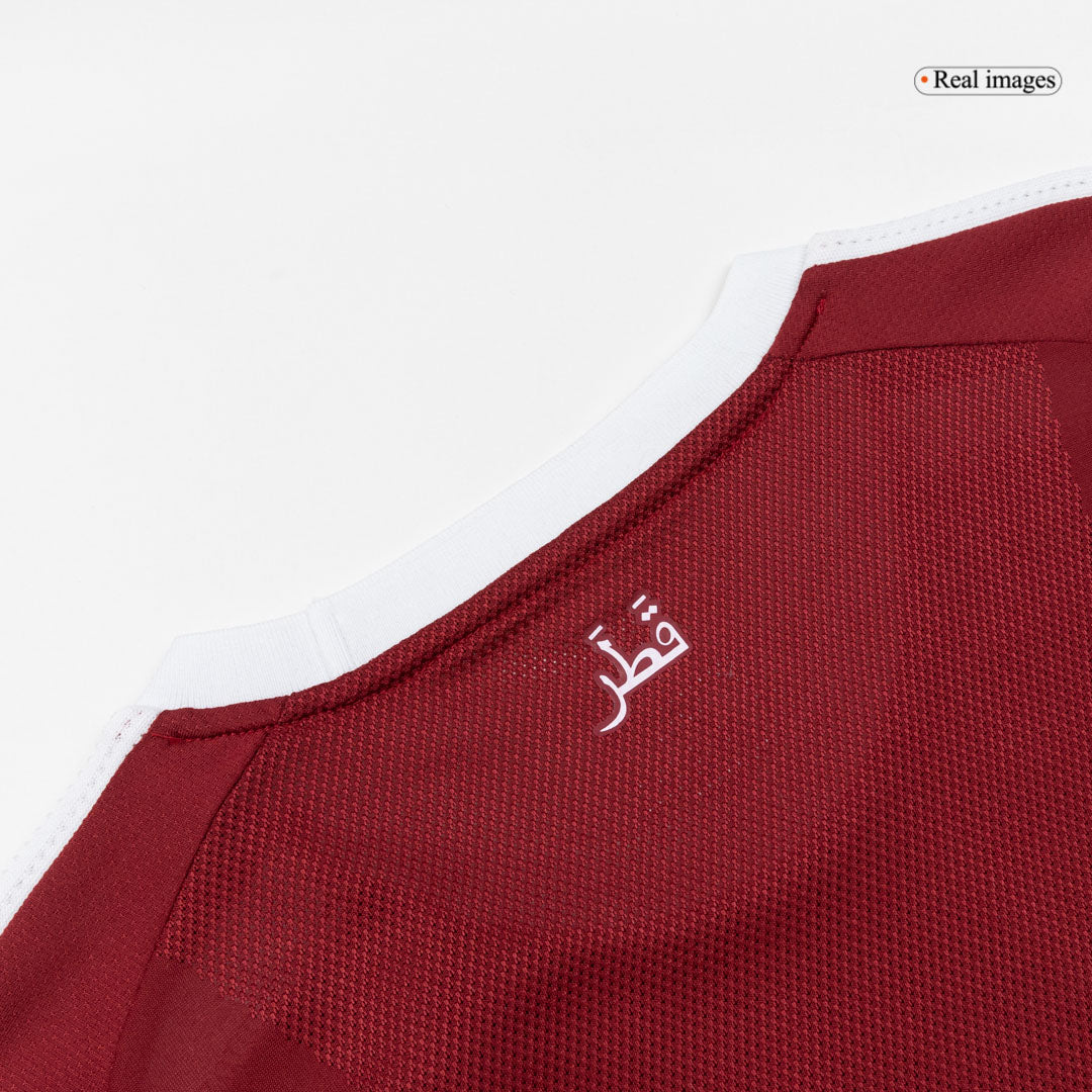 Qatar Home Soccer Jersey Authentic 2026
