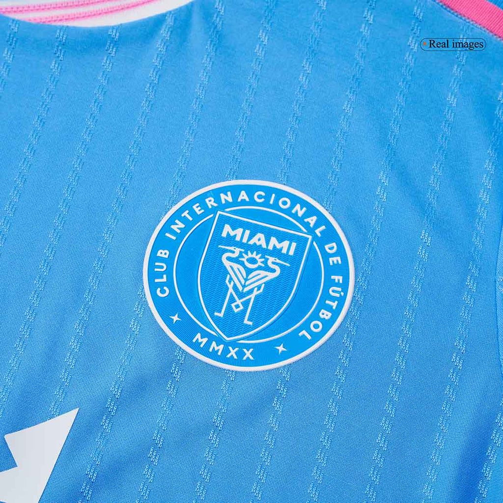 Maillot de football authentique Inter Miami CF MESSI #10 Third extérieur 2025