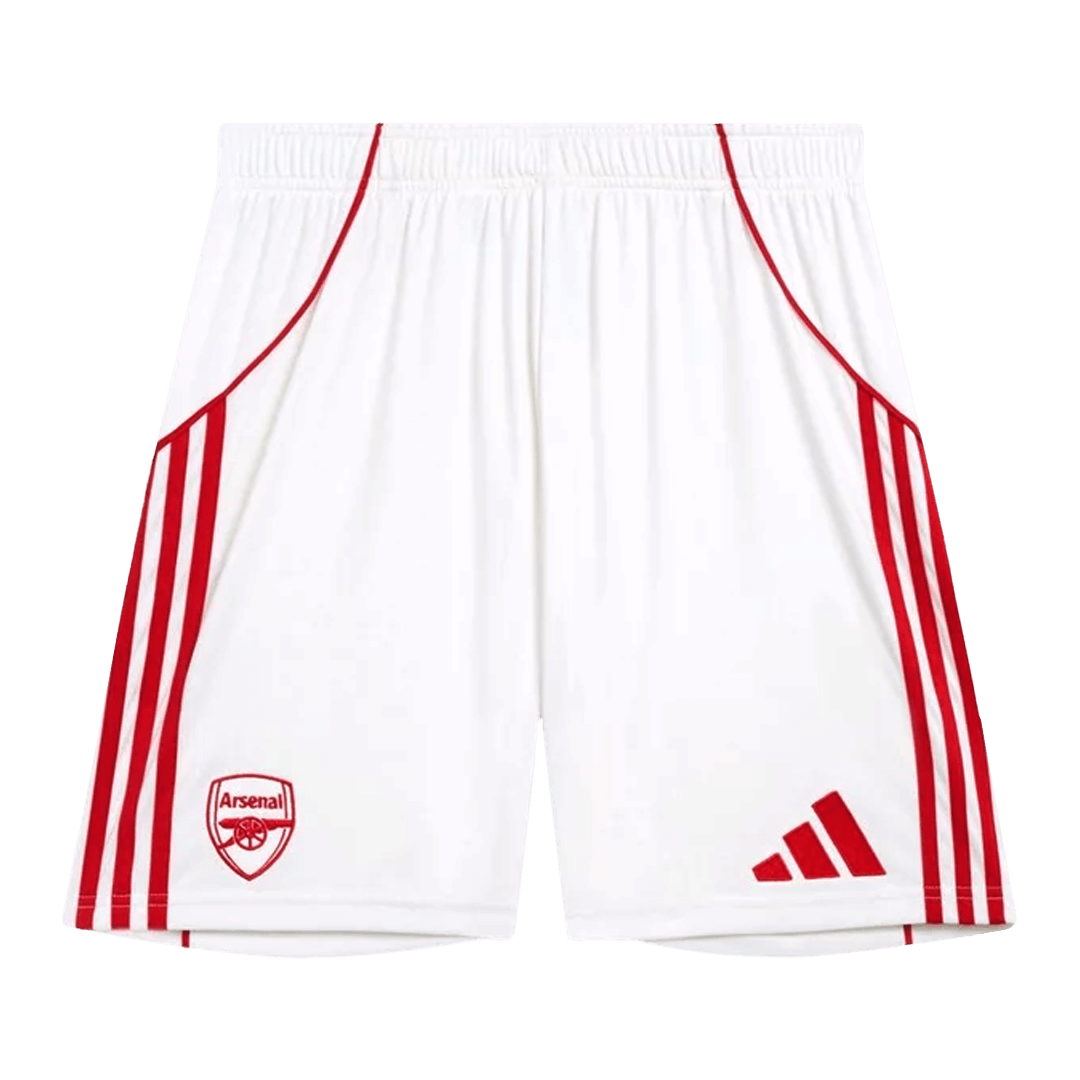 Arsenal Home Soccer Shorts 2025/26 - Football Shirt | SmartJerseys | Official Quality