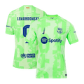 Barcelona LEWANDOWSKI #9 Third Away Soccer Jersey Authentic 2024/25 - UCL Edition - Football Shirt | SmartJerseys | Official Quality