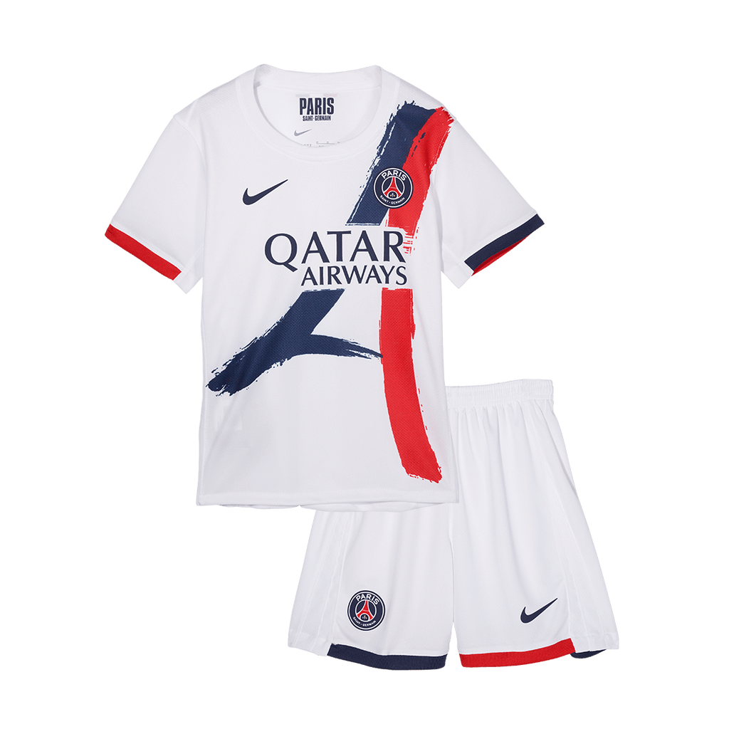 PSG Away Jersey Kit  Kids(Jersey+Shorts)