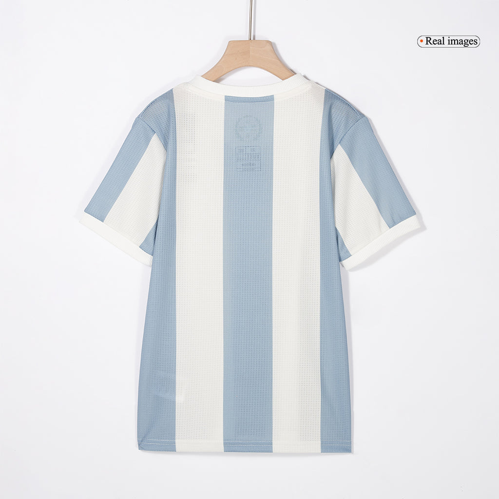 Kit de camiseta de fútbol de Argentina 2024 para niños (camiseta y pantalón corto) - 50.º aniversario