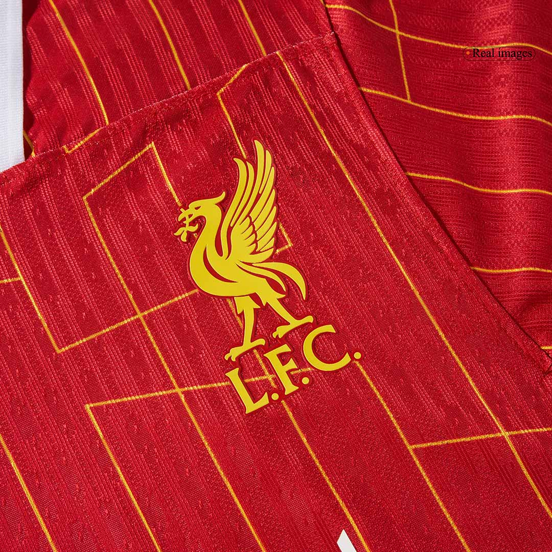 Liverpool CHAMPIONS #20 Home Soccer Jersey Authentic 2024/25